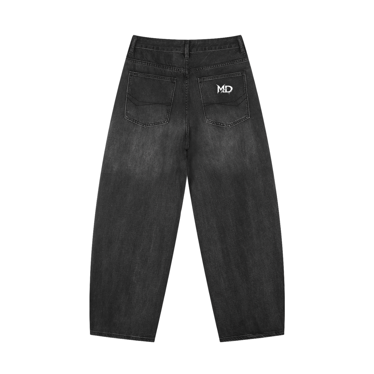 Men's Sunfade Vintage Wash Barrel Leg Jeans
