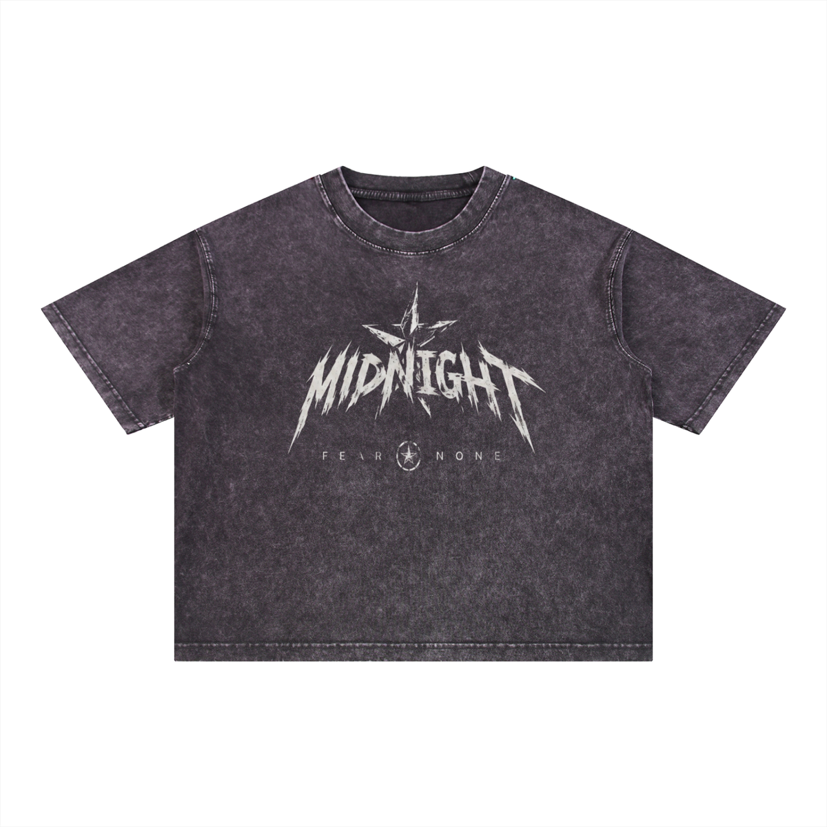 Mineral Wash Boxy Cotton T-Shirt
