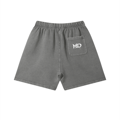 Vintage Wash Cotton Shorts