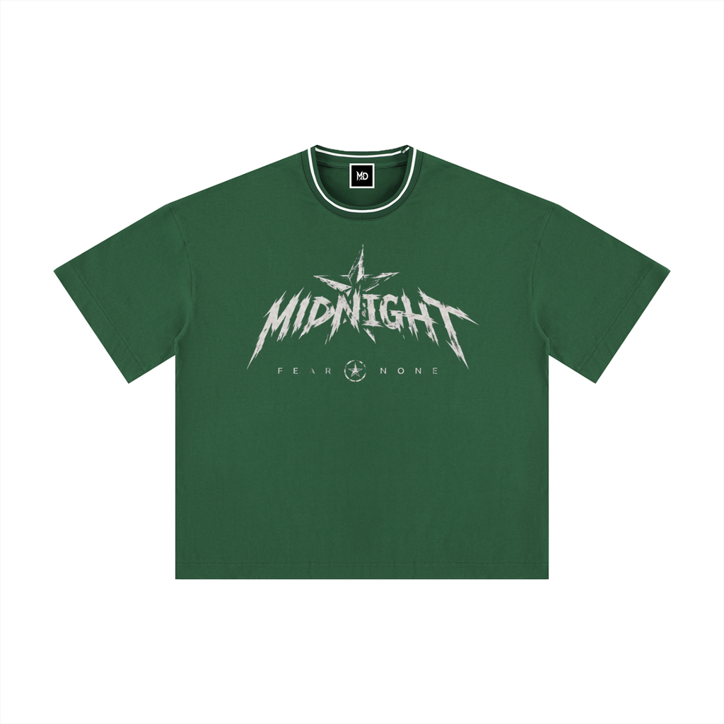 MD Boxy Ribbed T-Shirt