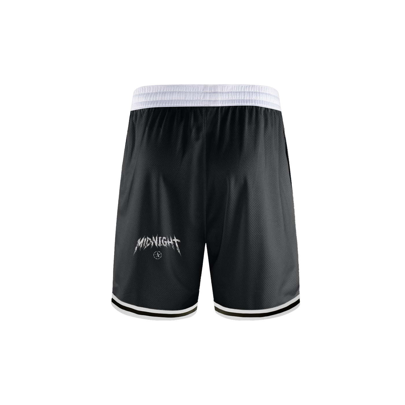 Classic Stripe Trim Basketball Shorts