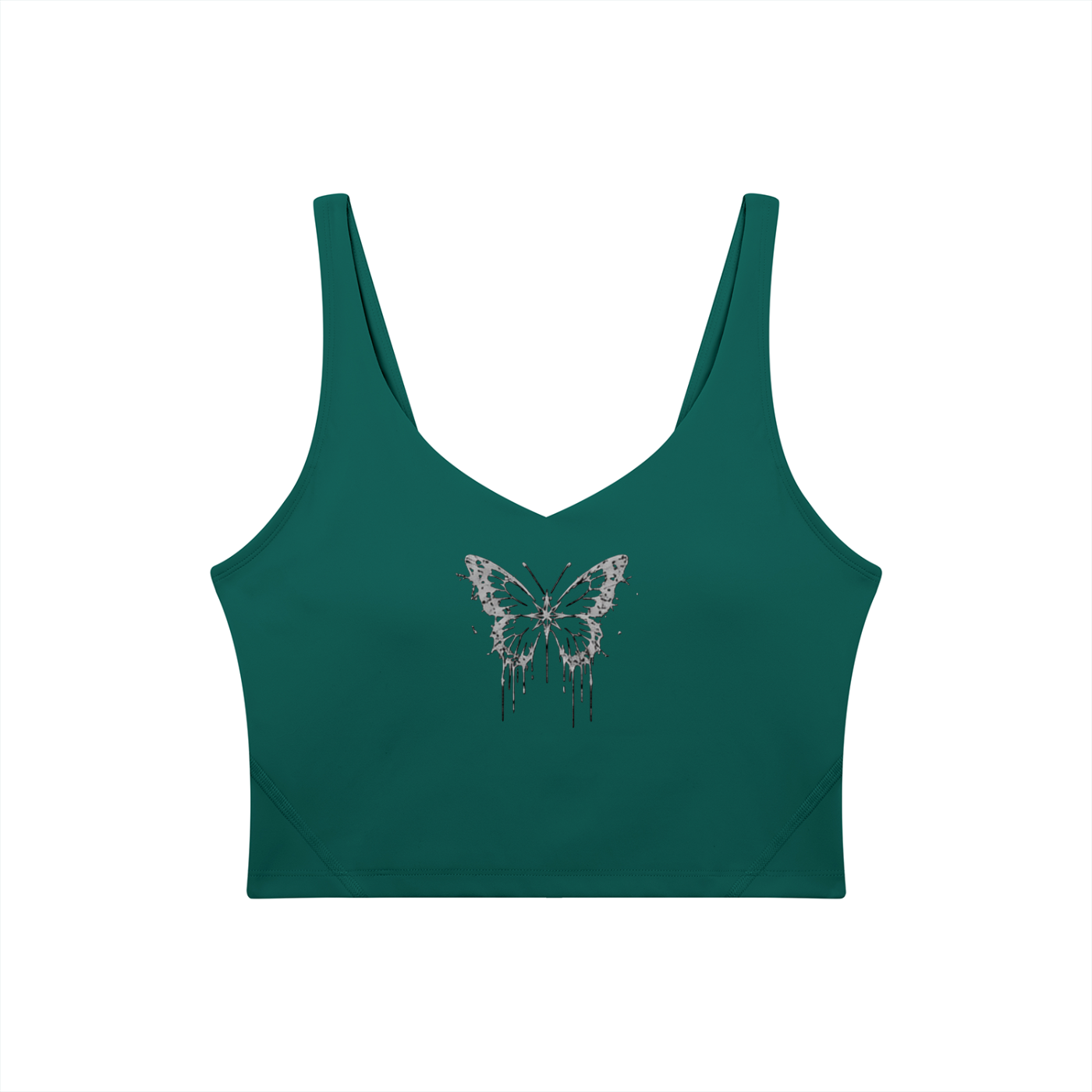 Women's V-Neck Yoga Sports Bra