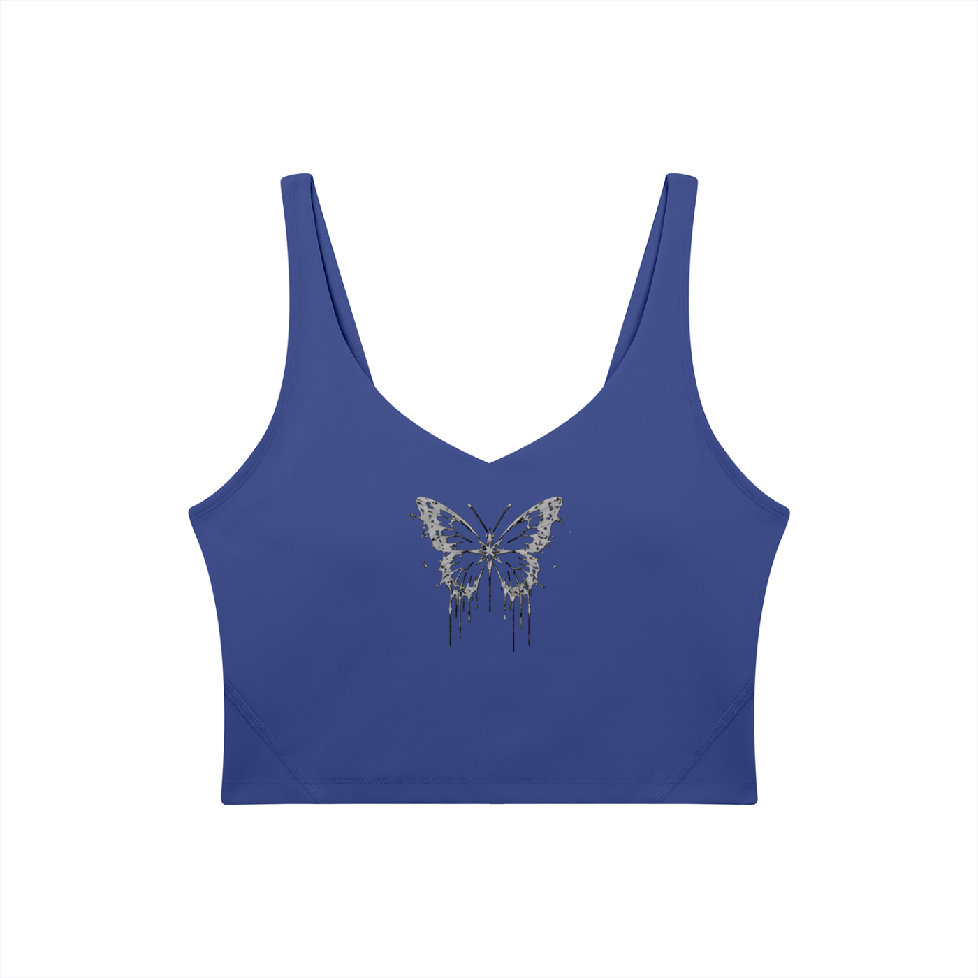 Women's V-Neck Yoga Sports Bra