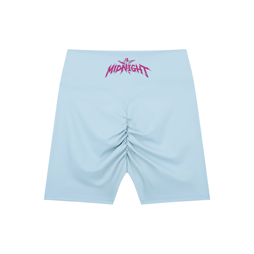 High-Waisted Blend Biker Shorts