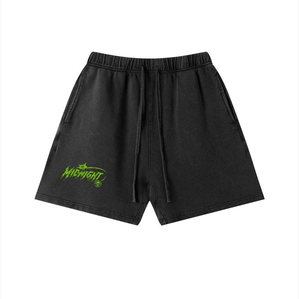 Unisex Vintage Wash Cotton Shorts