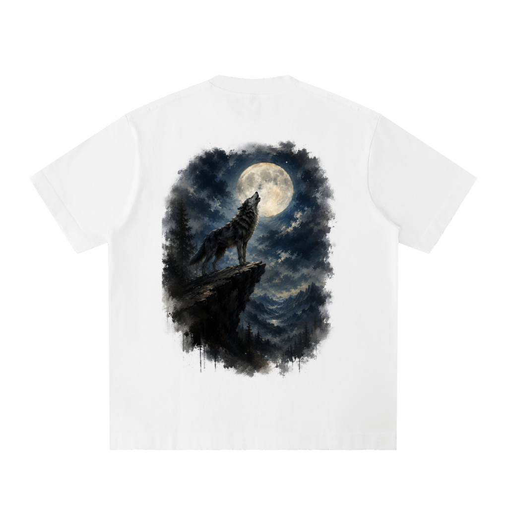 Heavyweight Vintage Washed Frayed T-Shirt