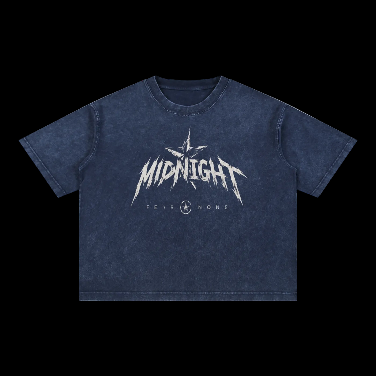 Mineral Wash Boxy Cotton T-Shirt