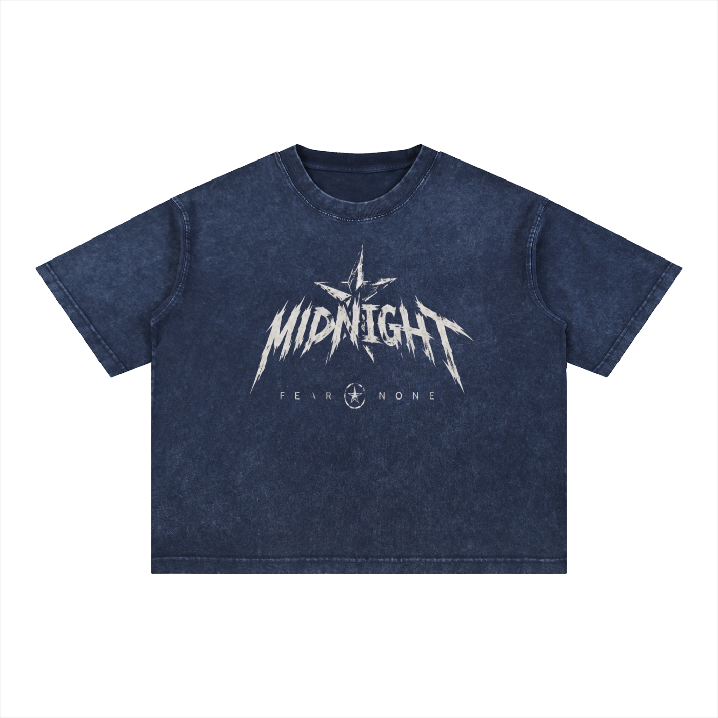 Mineral Wash Boxy Cotton T-Shirt
