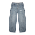 Men's Vintage Wash Barrel Leg Jeans