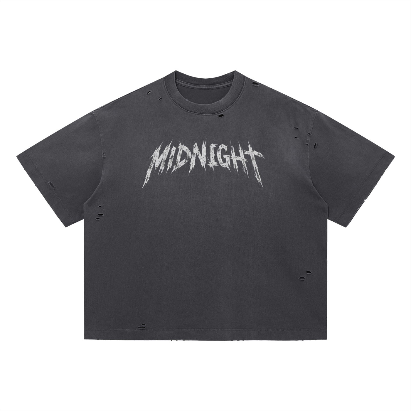 Vintage Washed Distressed Boxy Oversized T-Shirt