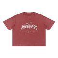 Mineral Wash Boxy Cotton T-Shirt