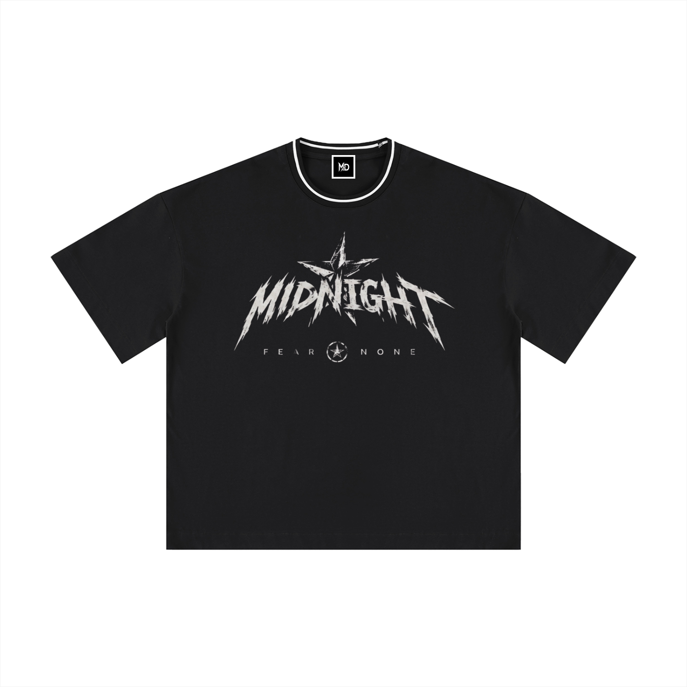 MD Boxy Ribbed T-Shirt