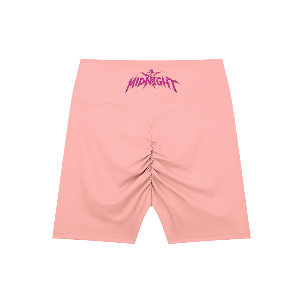 High-Waisted Blend Biker Shorts