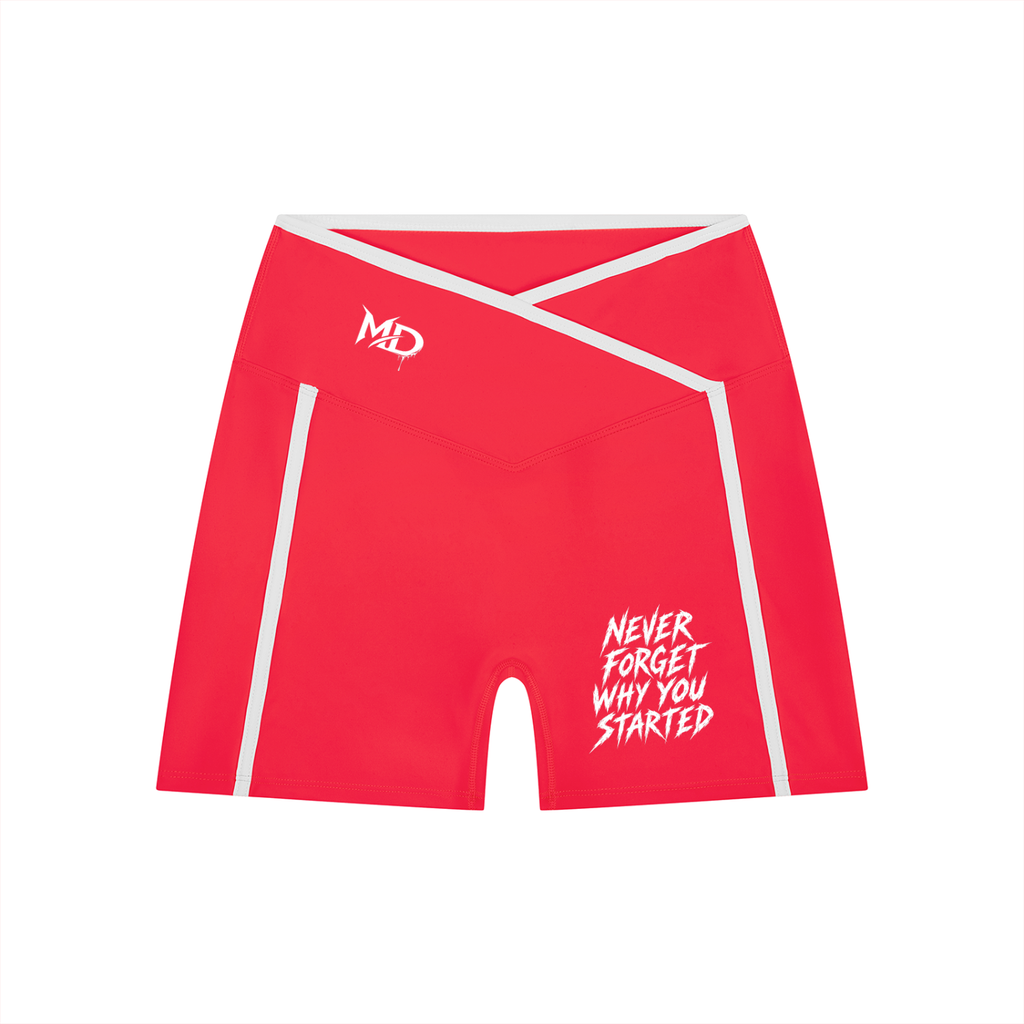 Women’s High Rise Color Block Yoga Shorts