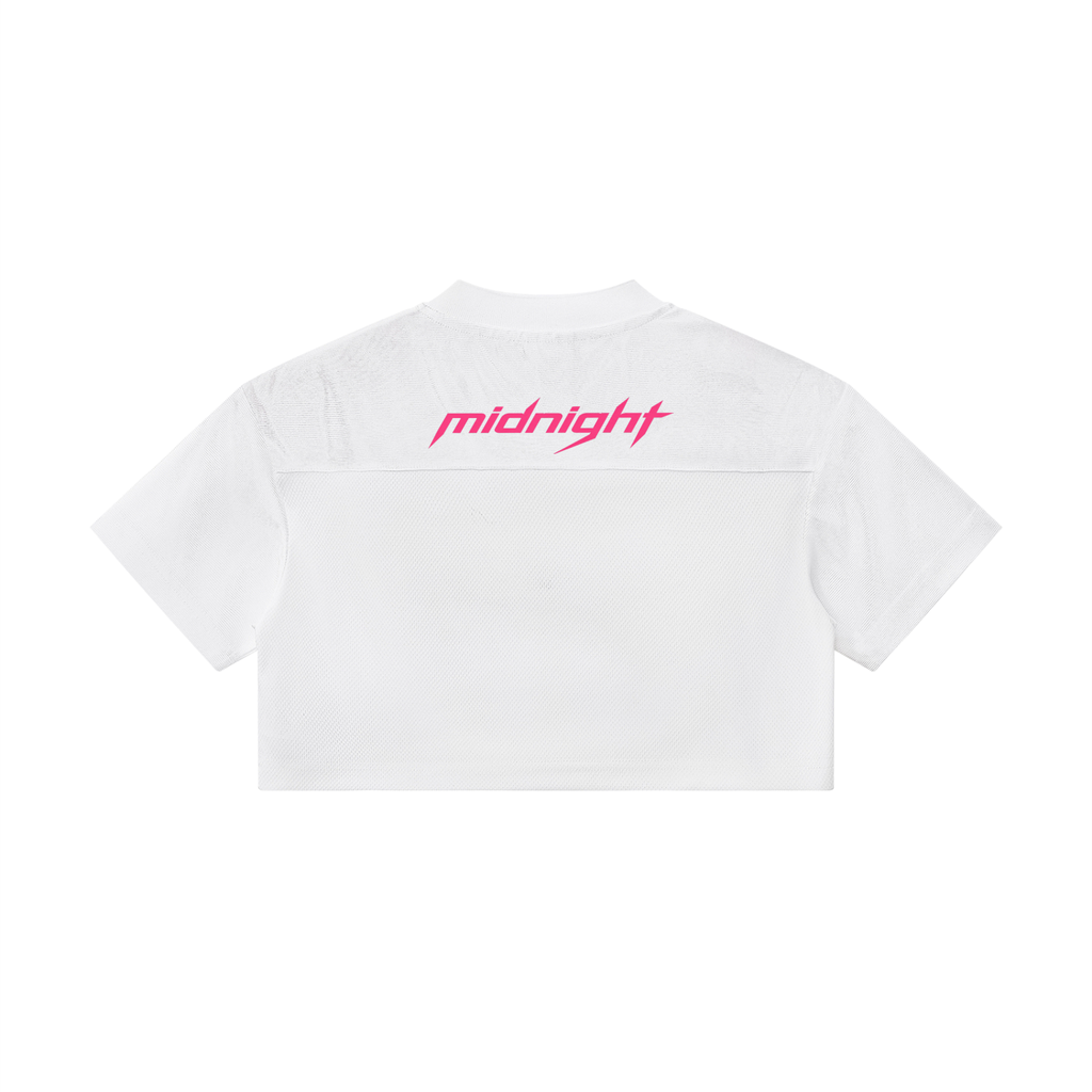 Women’s Cropped Paneled V-Neck Jersey