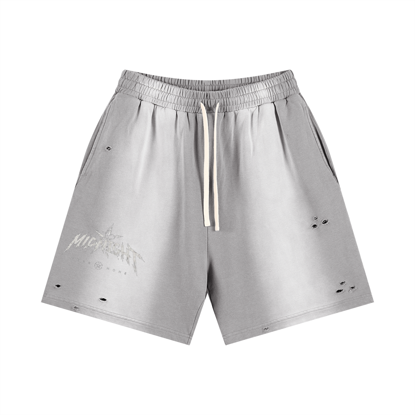 Sun Fade Distressed Shorts