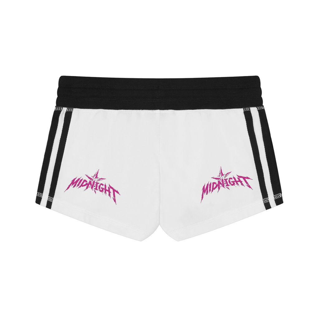 Women's Contrast Stripe Track Shorts