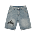 Men's Vintage Wash Denim Shorts