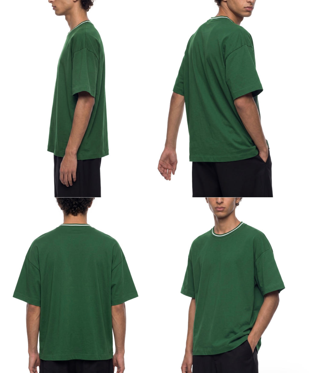 MD Boxy Ribbed T-Shirt