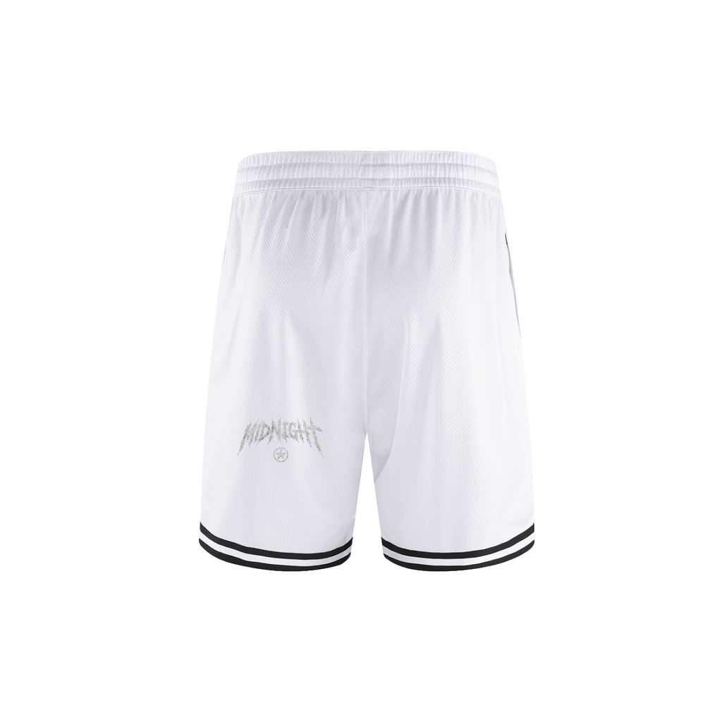 Classic Stripe Trim Basketball Shorts