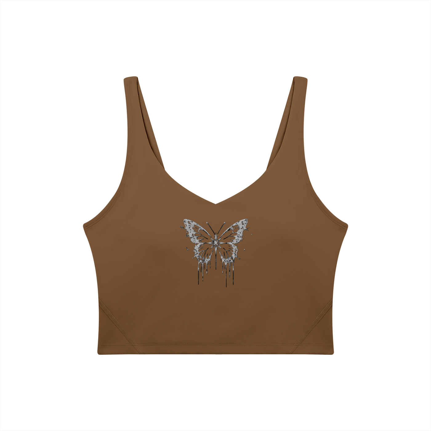Women's V-Neck Yoga Sports Bra