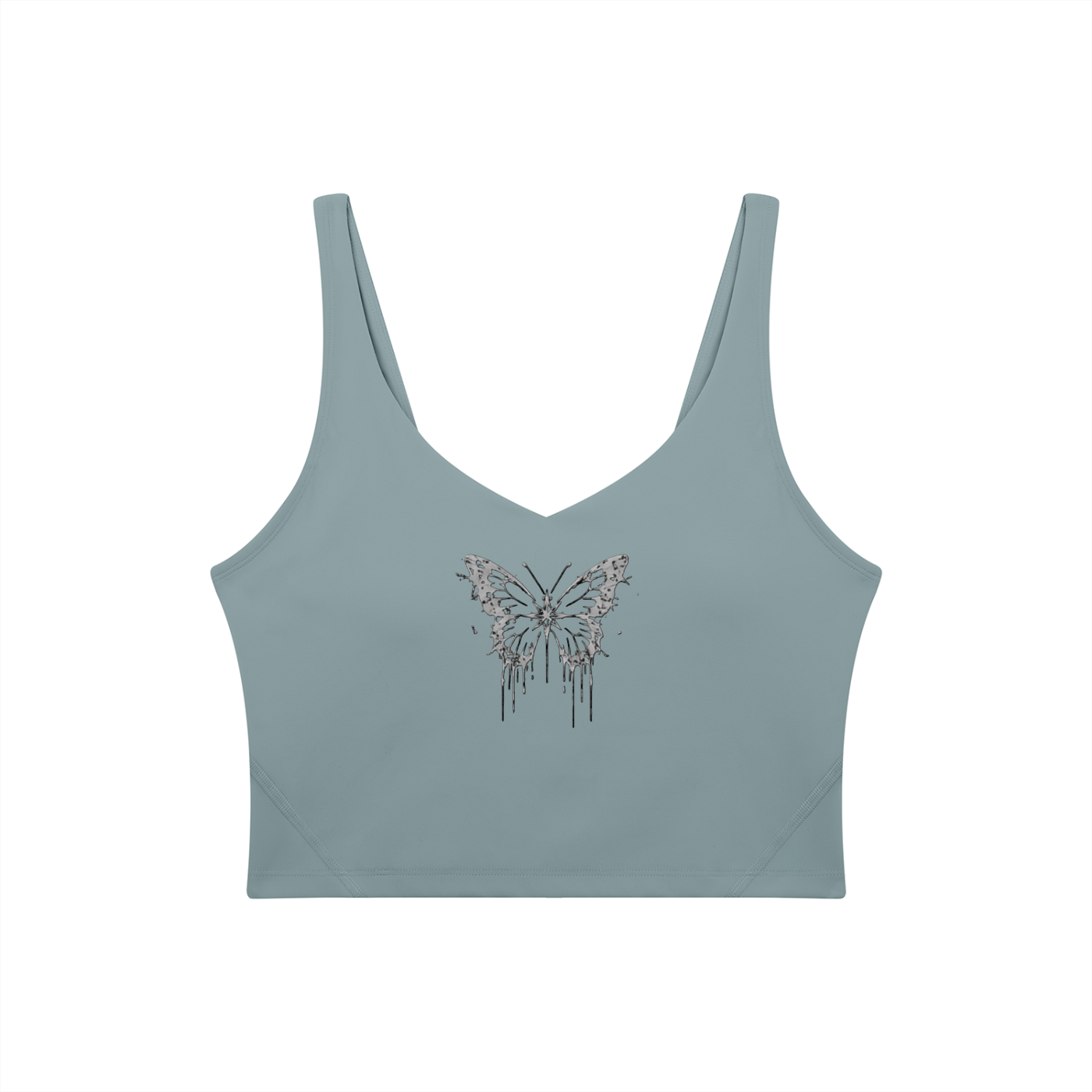 Women's V-Neck Yoga Sports Bra