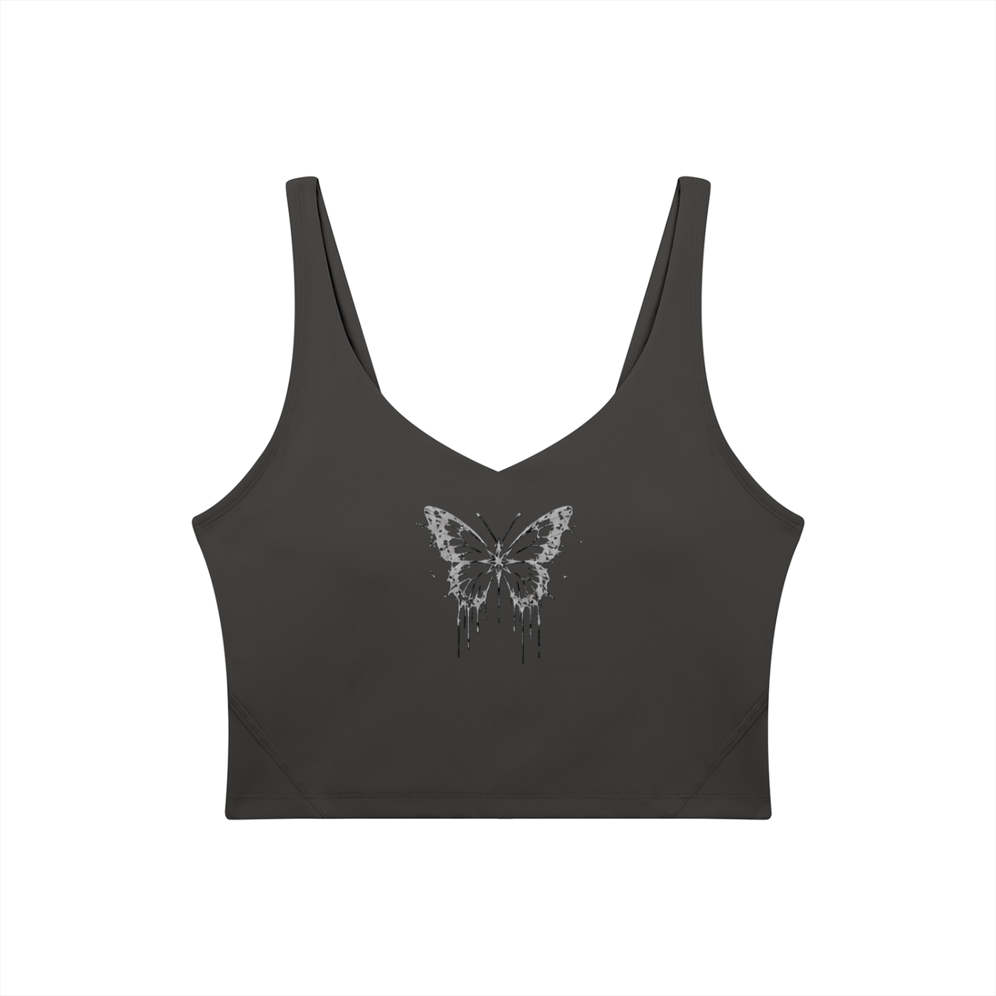 Women's V-Neck Yoga Sports Bra