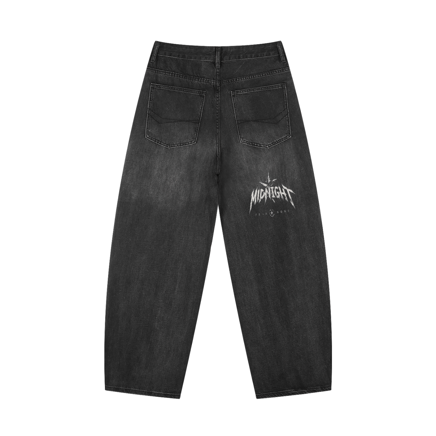 Men's Sunfade Vintage Wash Barrel Leg Jeans