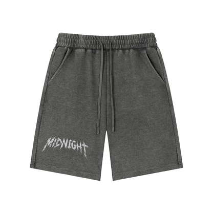 Mineral Wash Waffle Knit Shorts