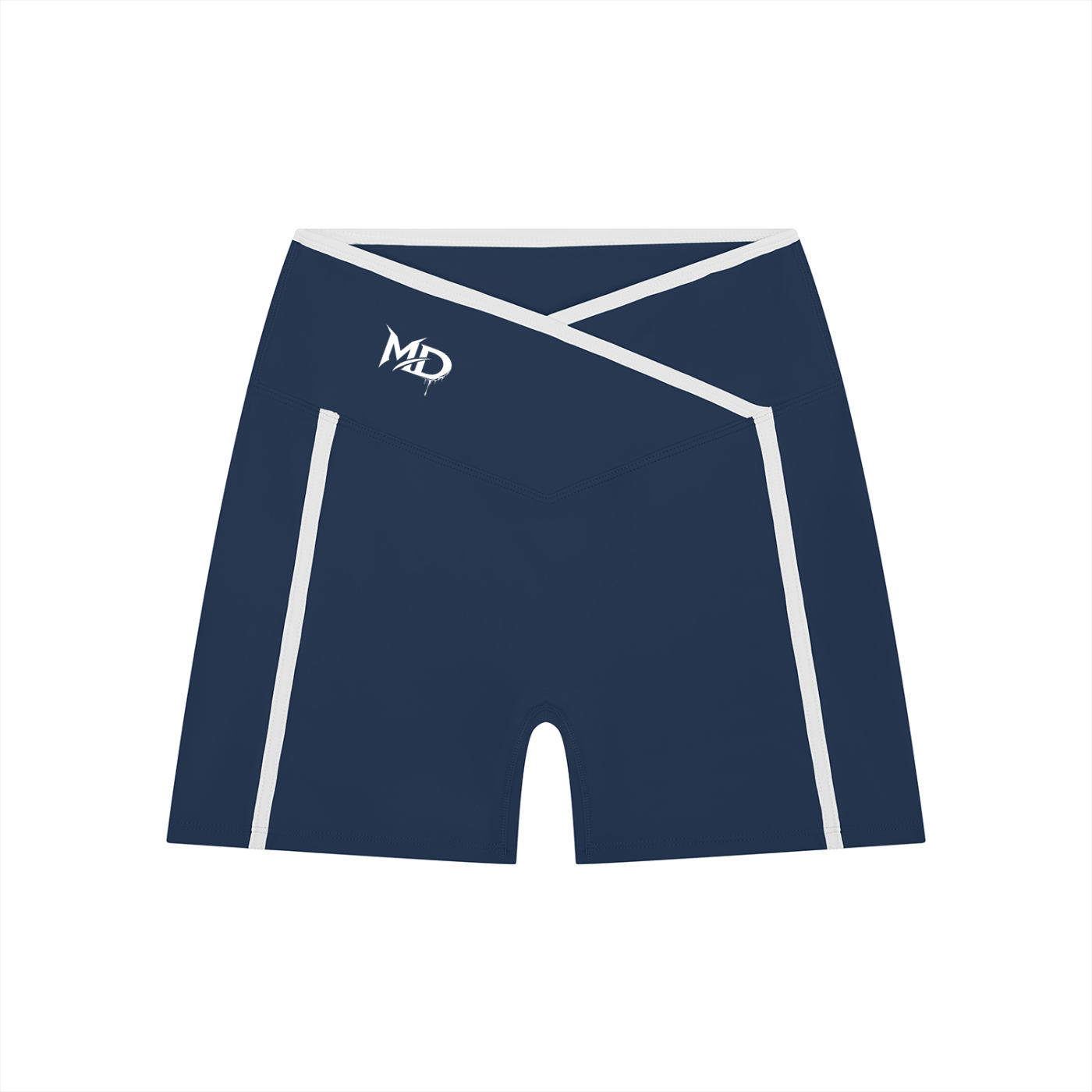 Women’s High Rise Color Block Yoga Shorts