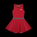 Women's Color Block A-Line Sleeveless Dress