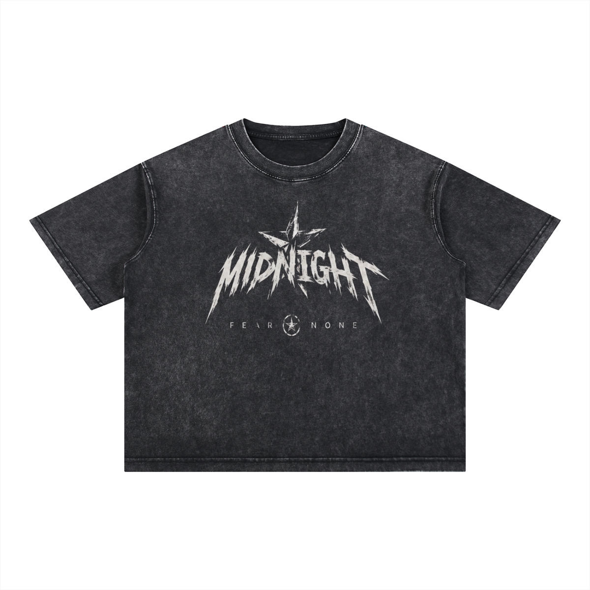 Mineral Wash Boxy Cotton T-Shirt