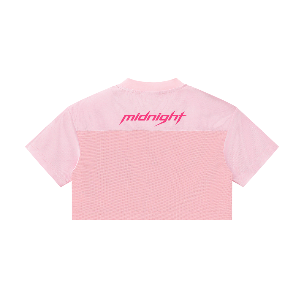 Women’s Cropped Paneled V-Neck Jersey