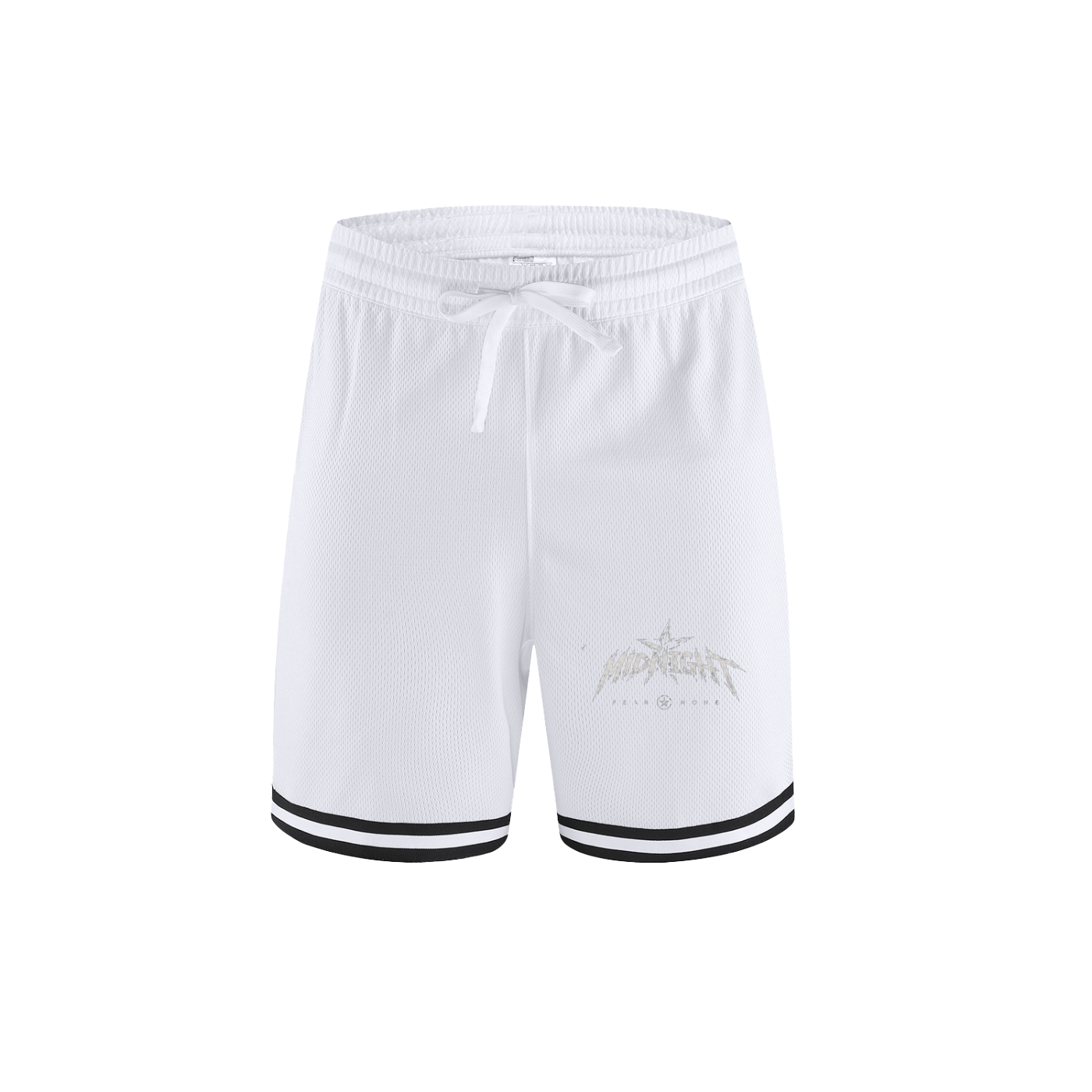 Classic Stripe Trim Basketball Shorts
