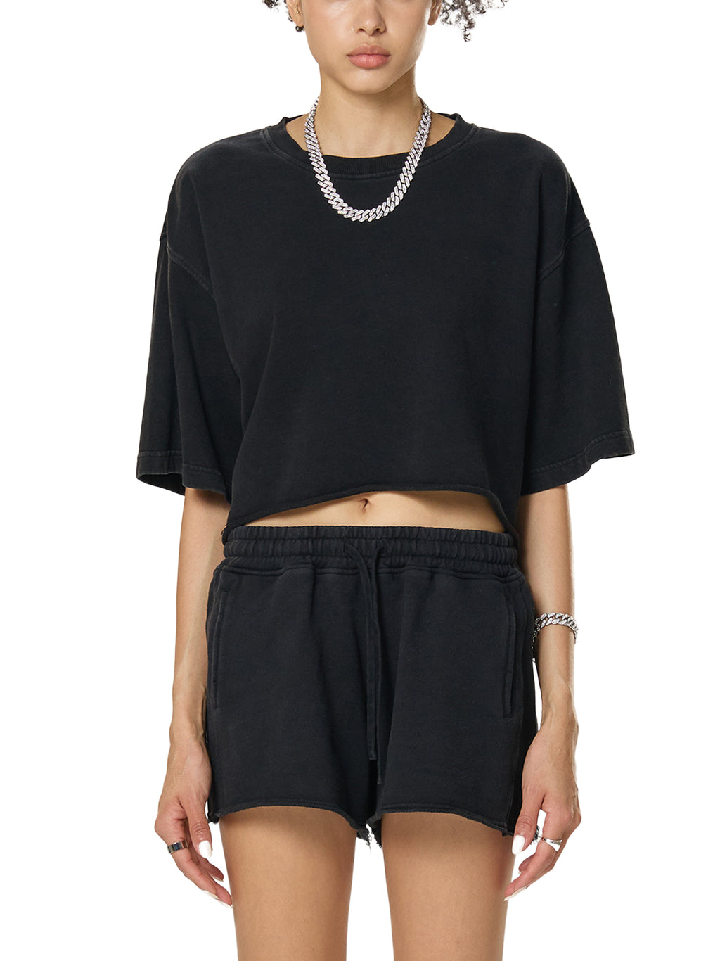 Poppy Retriever Crop Top Woman