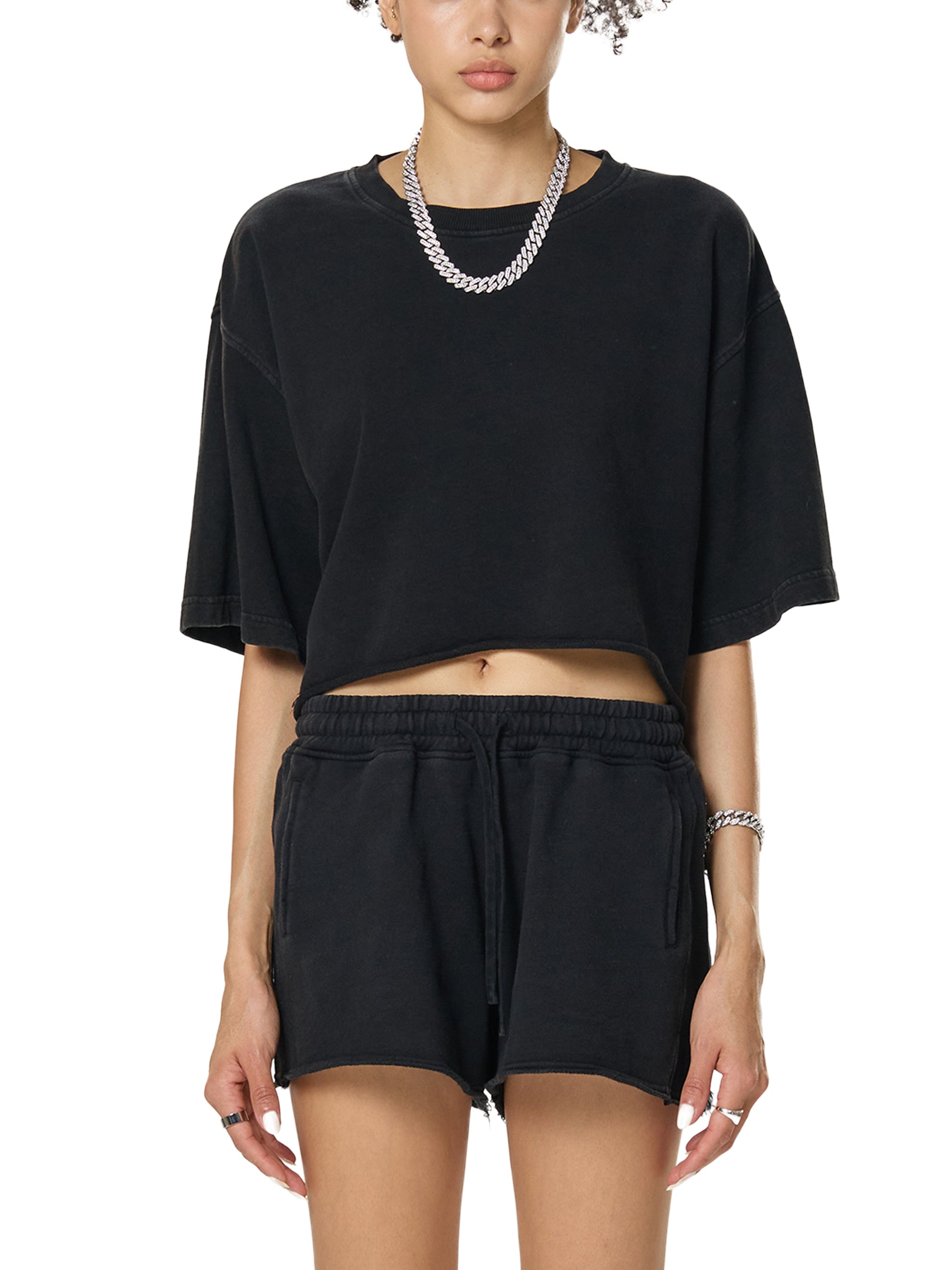 Poppy Retriever Crop Top Woman