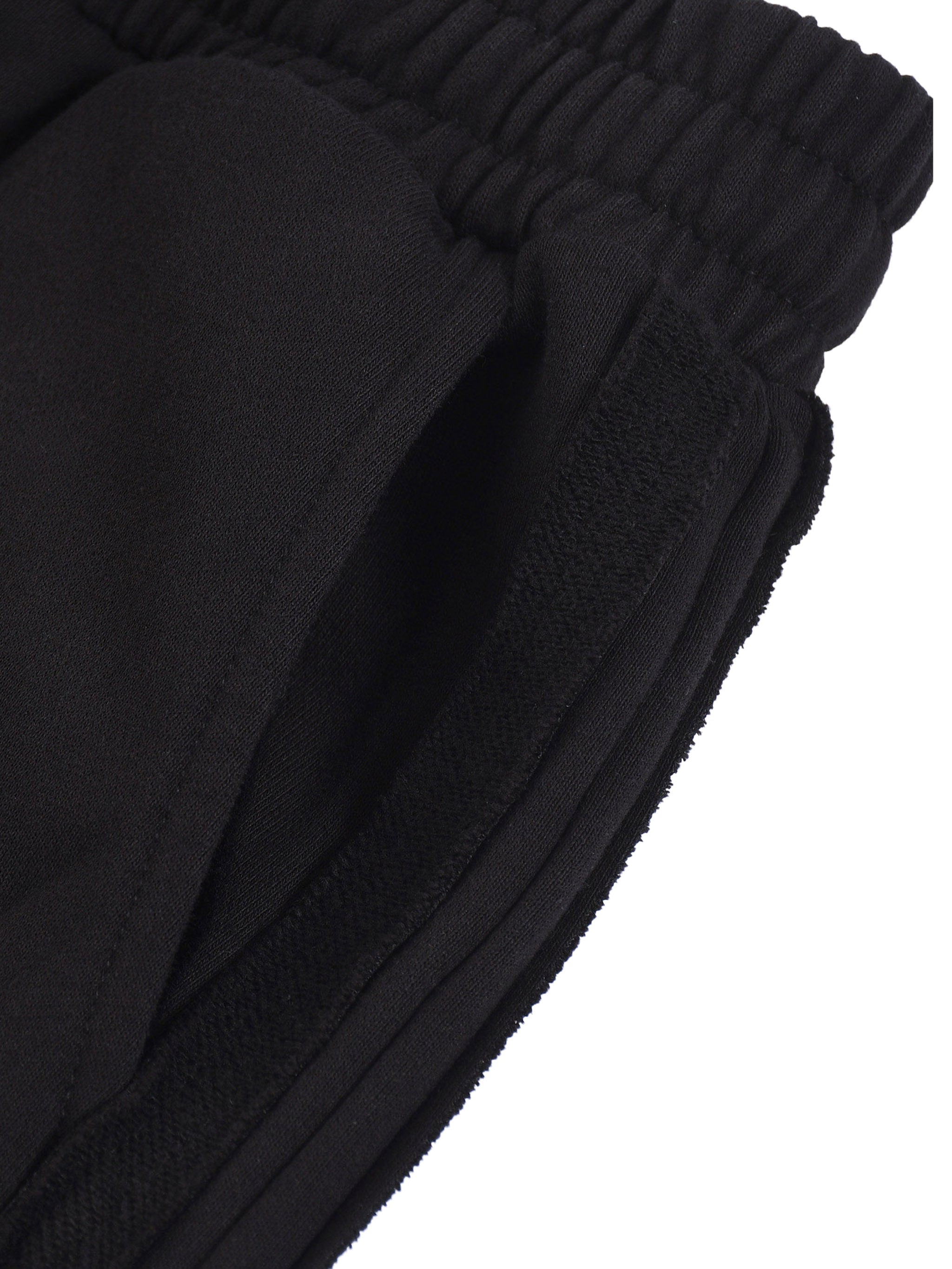 Contrast Tape Straight-Leg Sweatpants