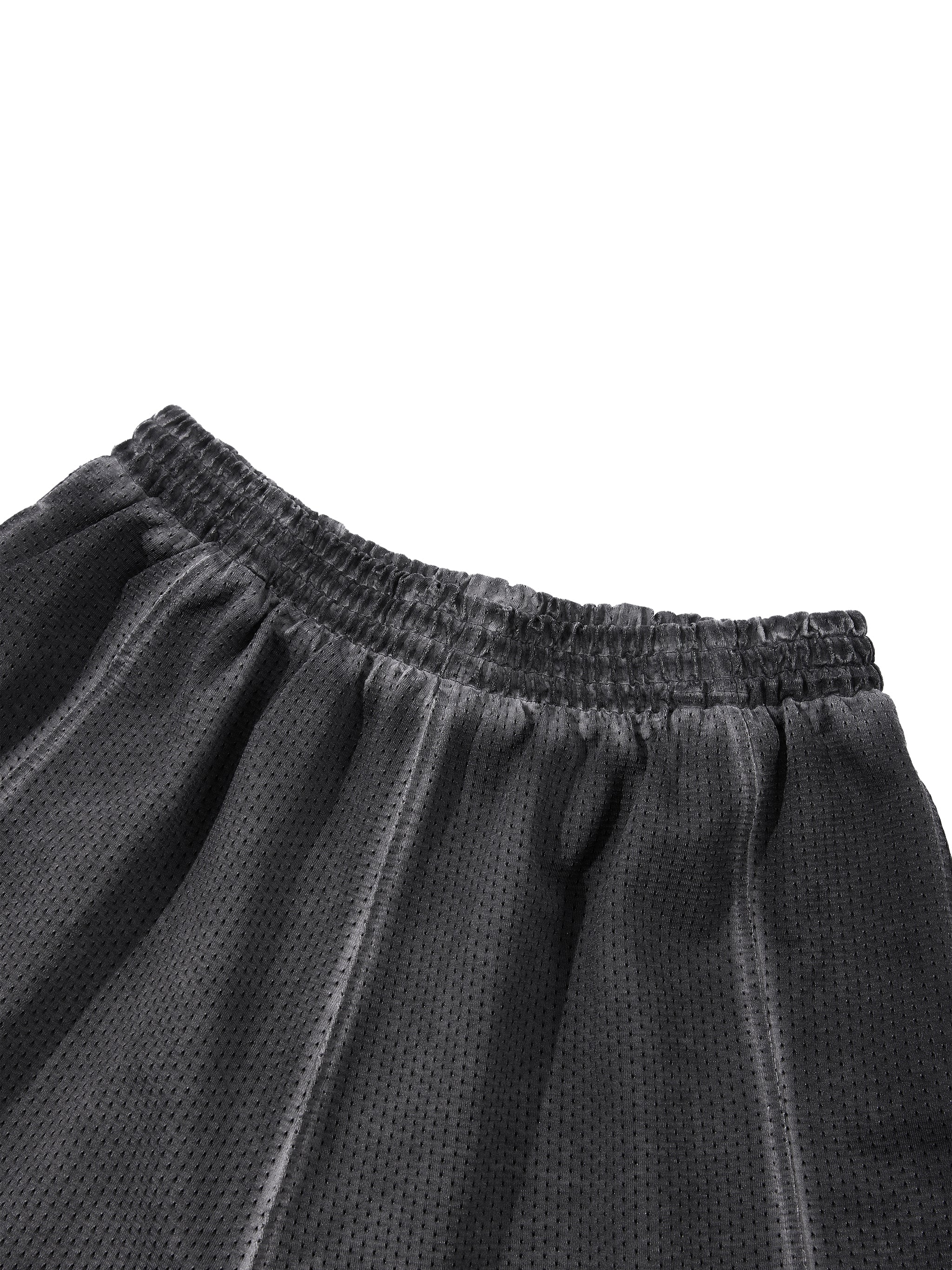 Unisex Vintage Wash Mesh Shorts