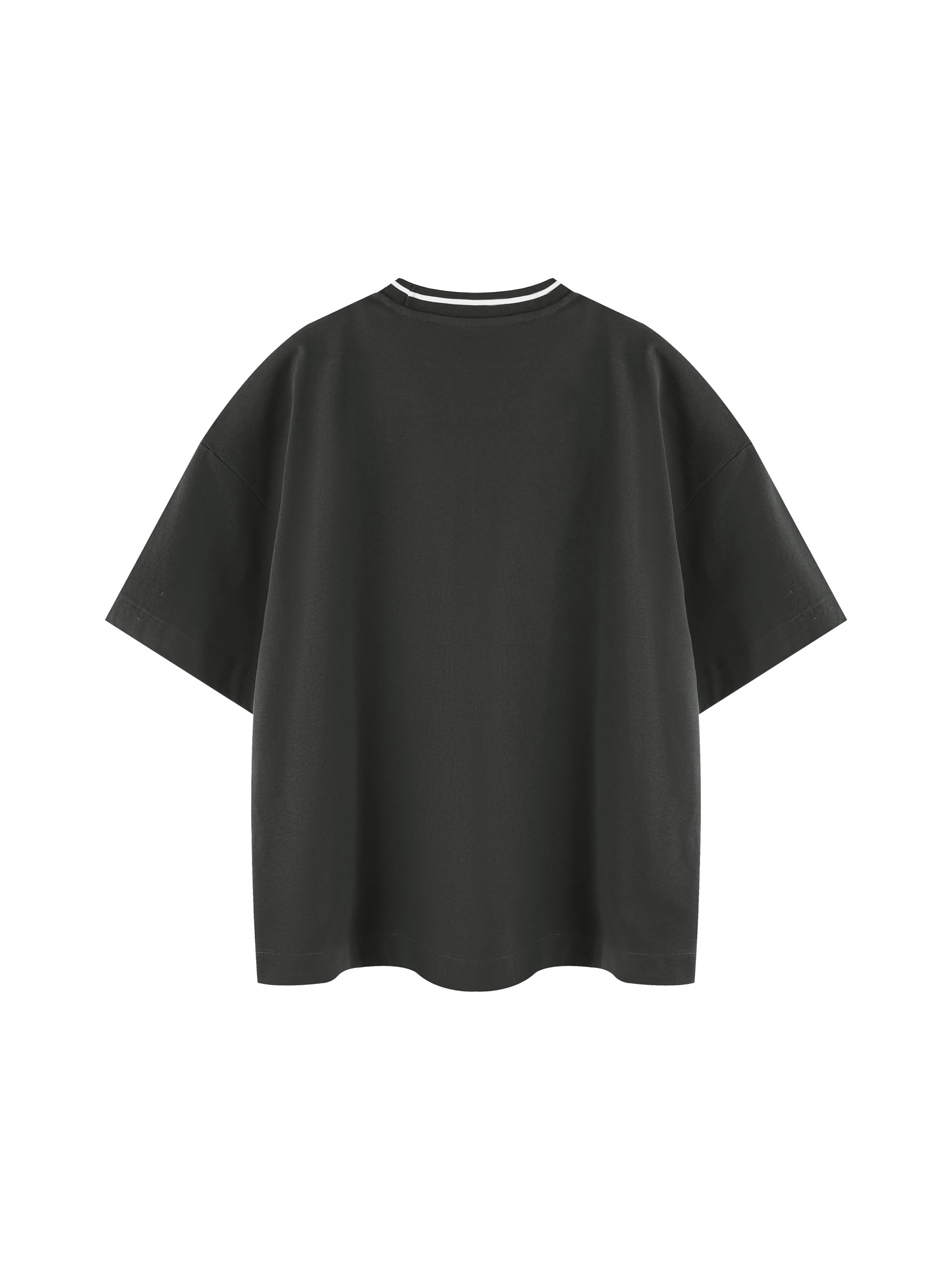 Unisex Boxy Ribbed T-Shirt
